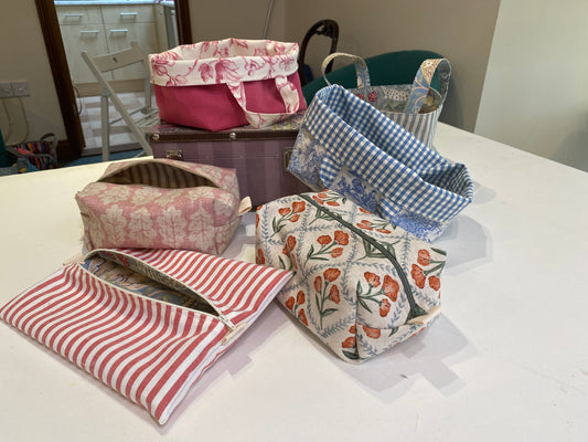 LEARN TO SEW BAG MAKING CLASS Tues 5th August