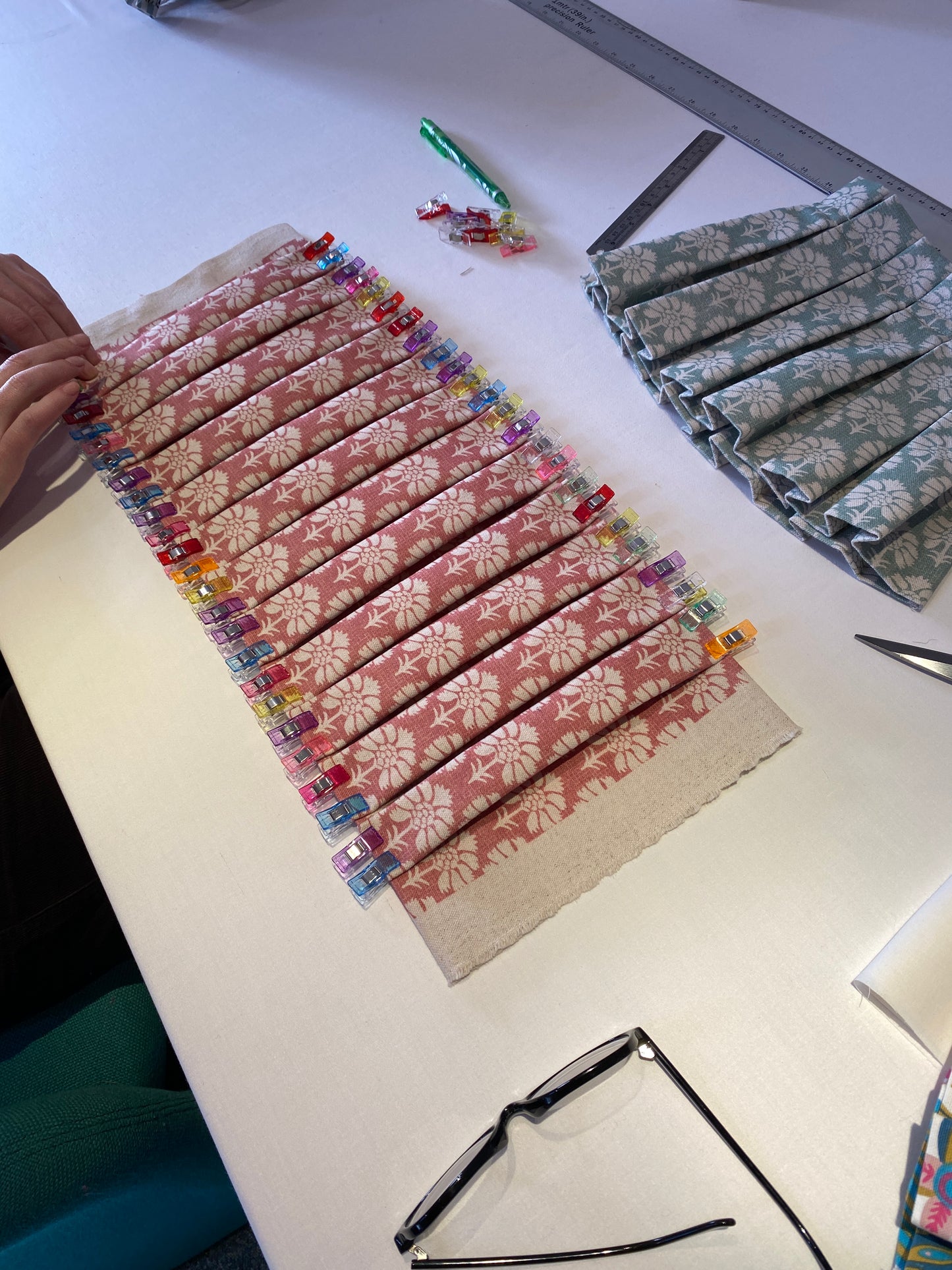 Box Pleated lampshade making class May 14th 2026