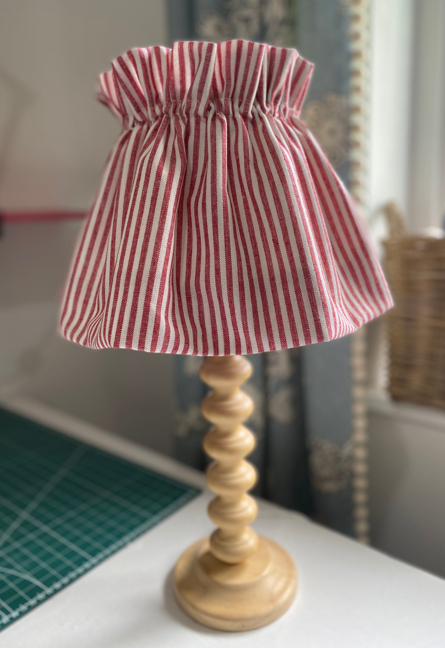 Frilled lampshade cover class 4th July 2026