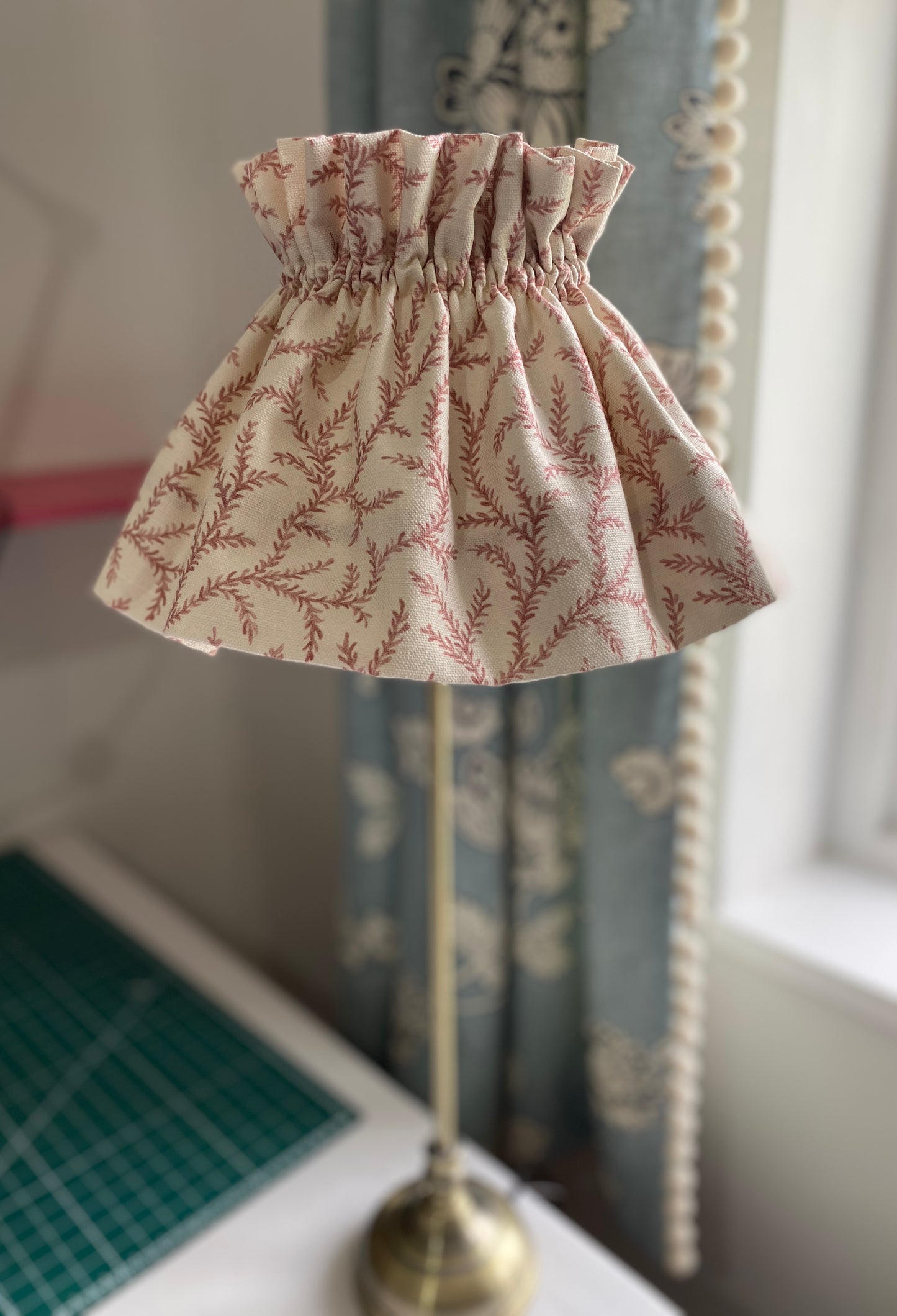 Frilled lampshade cover class 4th July 2026